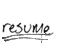 resume